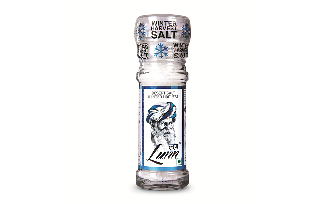 Lunn Desert Salt Winter Harvest   Glass Bottle  100 grams